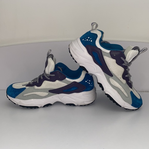 FILA women’s RAY TRACER sneaker, size 7 - Picture 4 of 14